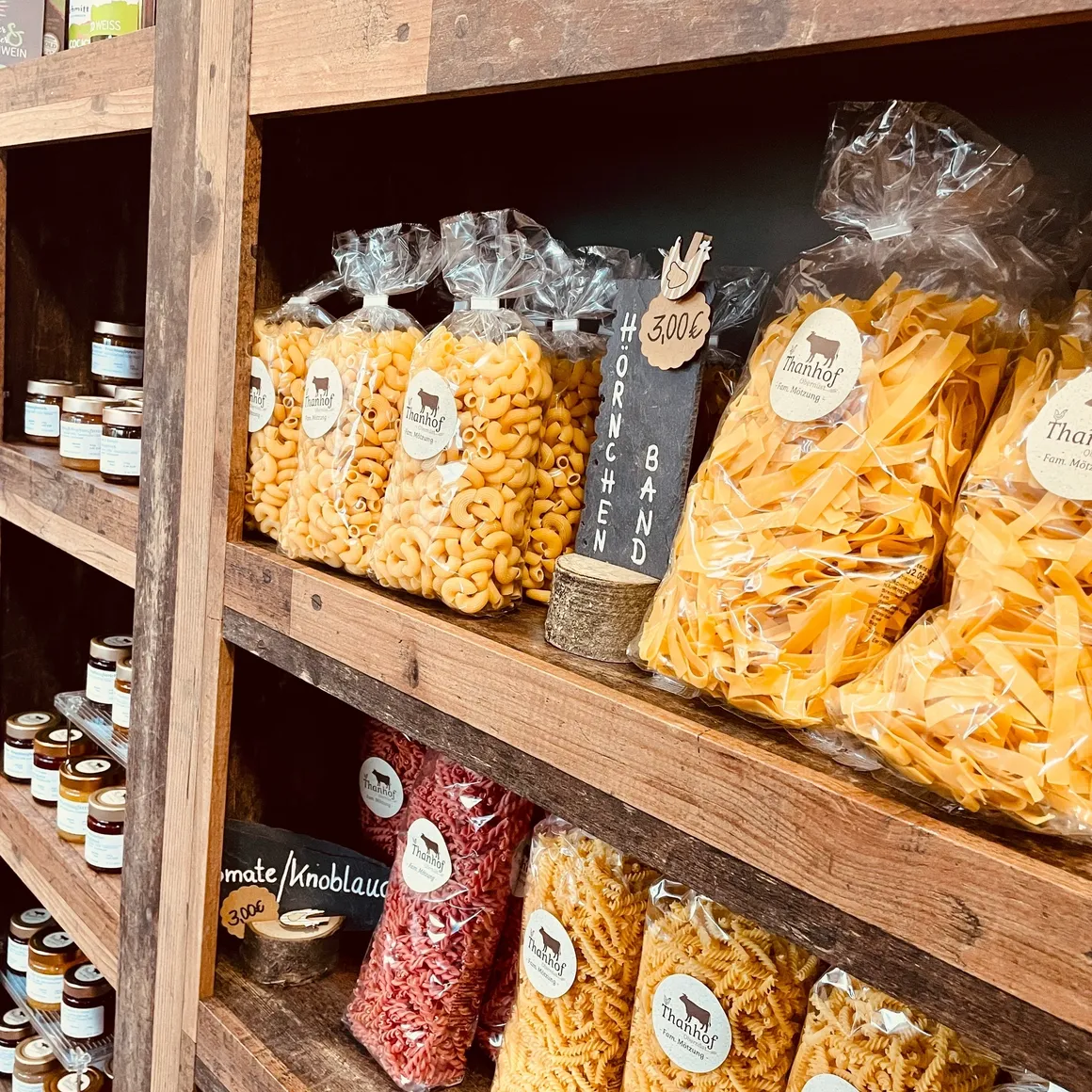 Einblick in den Hofladen